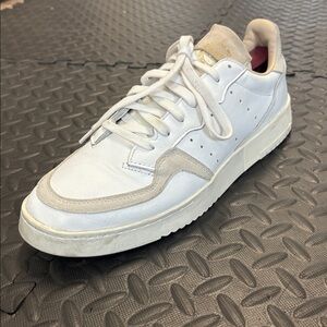 Adidas Supercourt Ecru Tint Men’s White and Cream Sneakers size 12.5